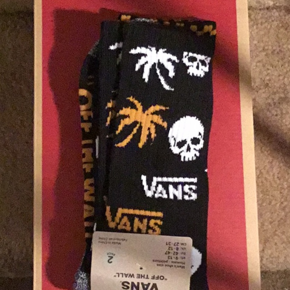 New men’s Vans socks 2 pack